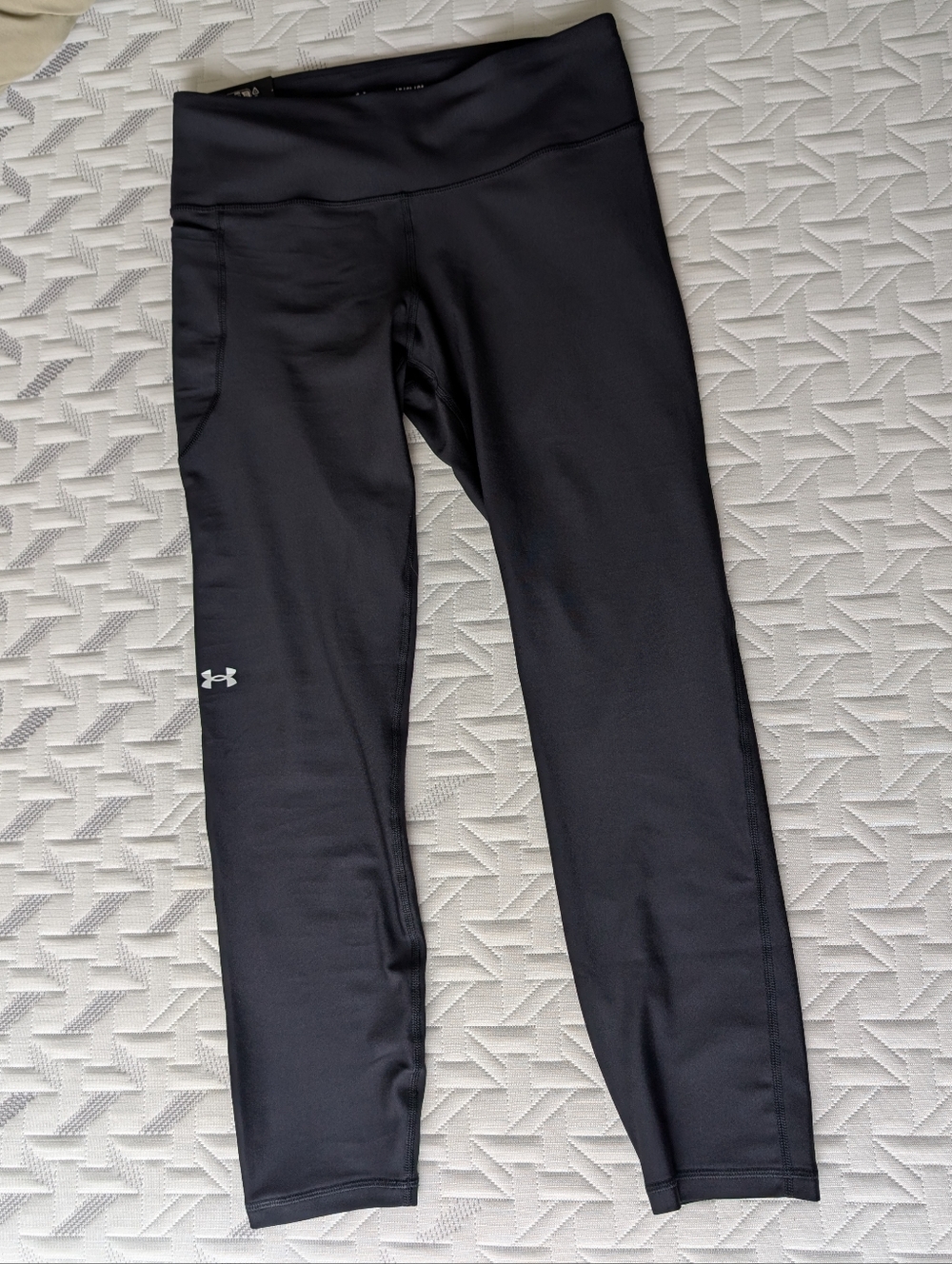 Under Armour Black High Rise Ankle Legging